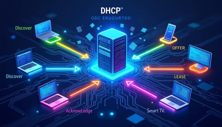 erfahren sie, wie dhcp in 5 einfachen schritten funktioniert und profitieren sie von einer klaren und verständlichen erklärung zur automatischen ip-adressen-verwaltung.